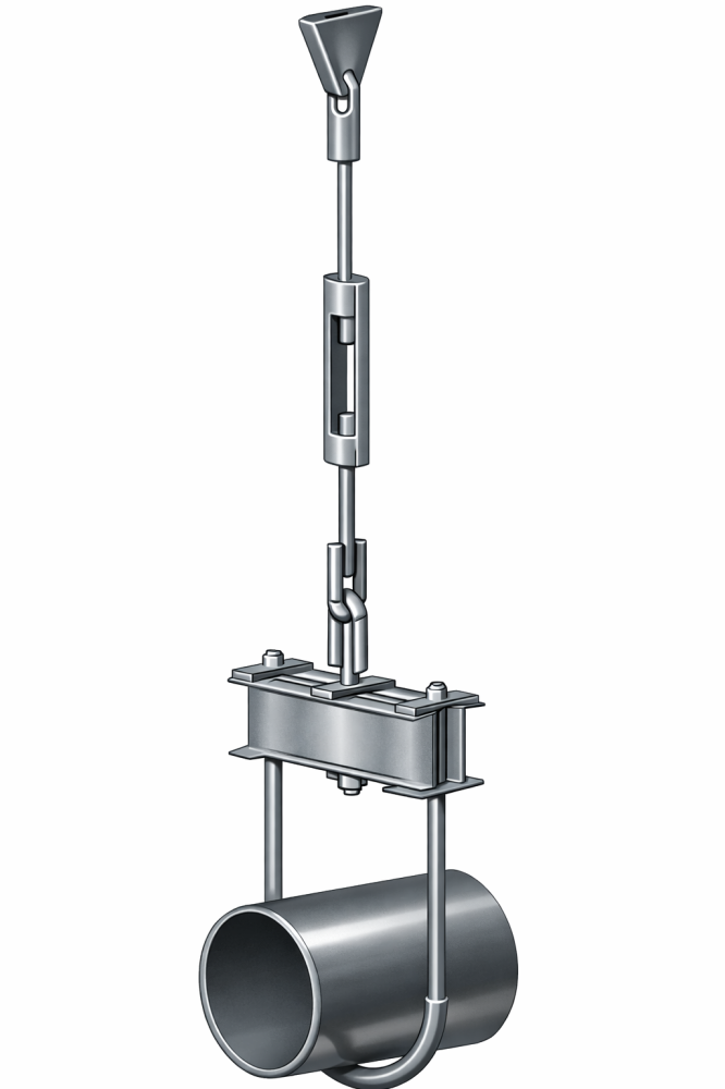 Опора Т24.33 Ду 426 мм подвесная жесткая купить по выгодным ценам | Хопер Сталь