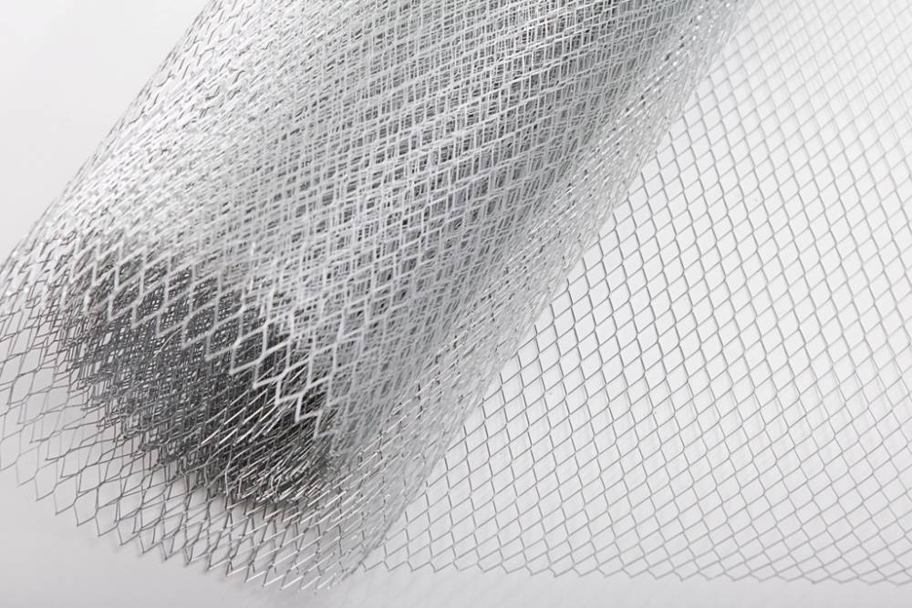 Сетка штукатурная ЦПВС оцинкованная ячейка 40х40х0.8 (1х8) купить по выгодным ценам | Хопер Сталь