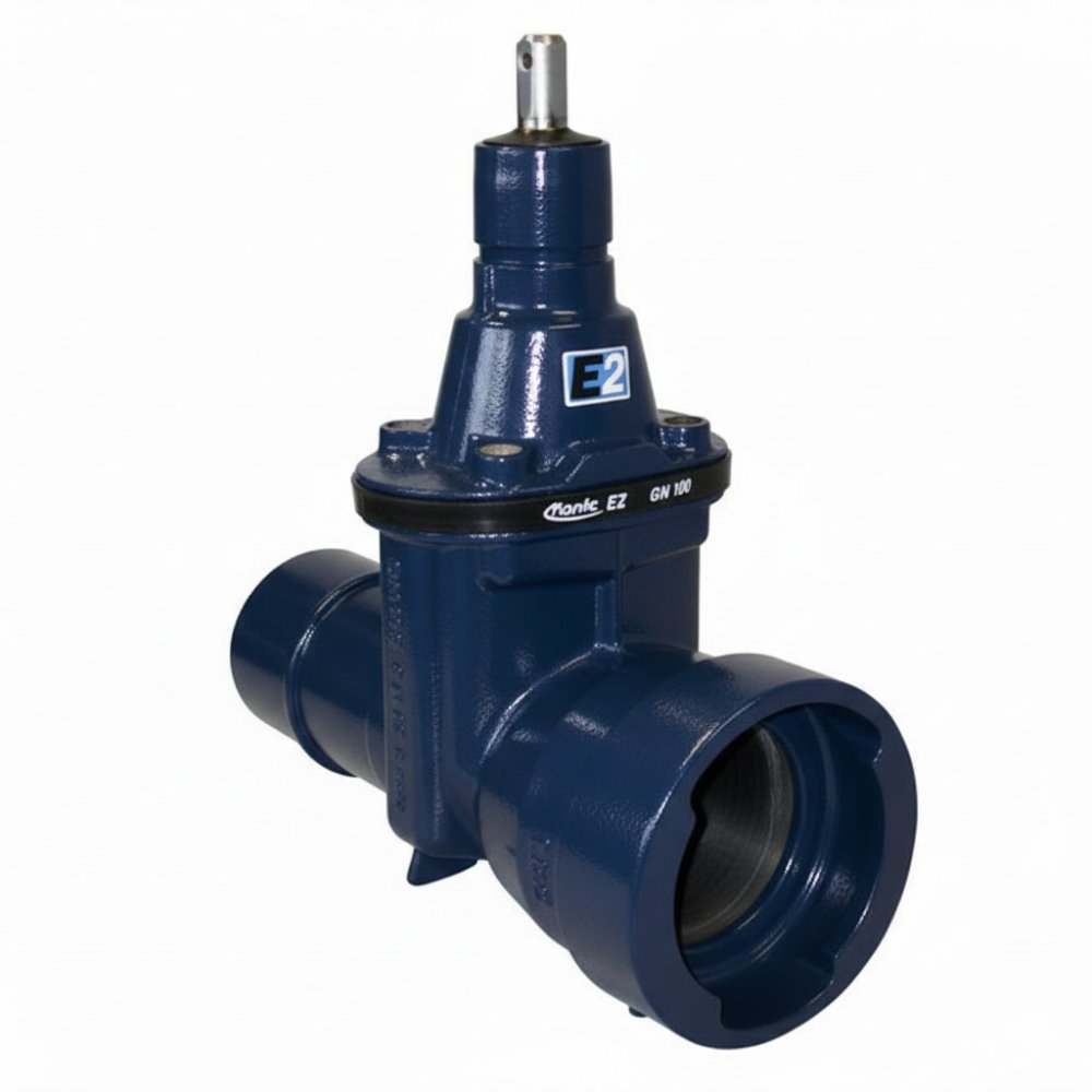 Задвижка HAWLE 4027E3 DN125/144 PN 16 раструбная клиновая чугунная с обрезиненным клином стандарта VRS купить по выгодным ценам | Хопер Сталь