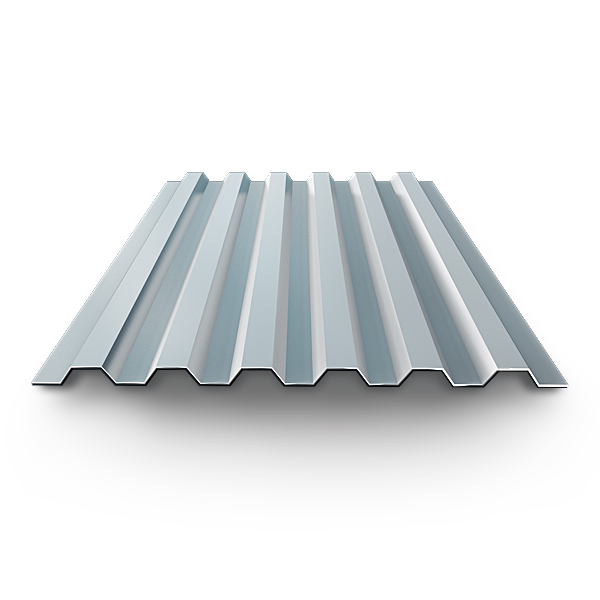 Профнастил оцинкованный 1x750x6000 цинк 807 Н114 6000 | Хопер Сталь