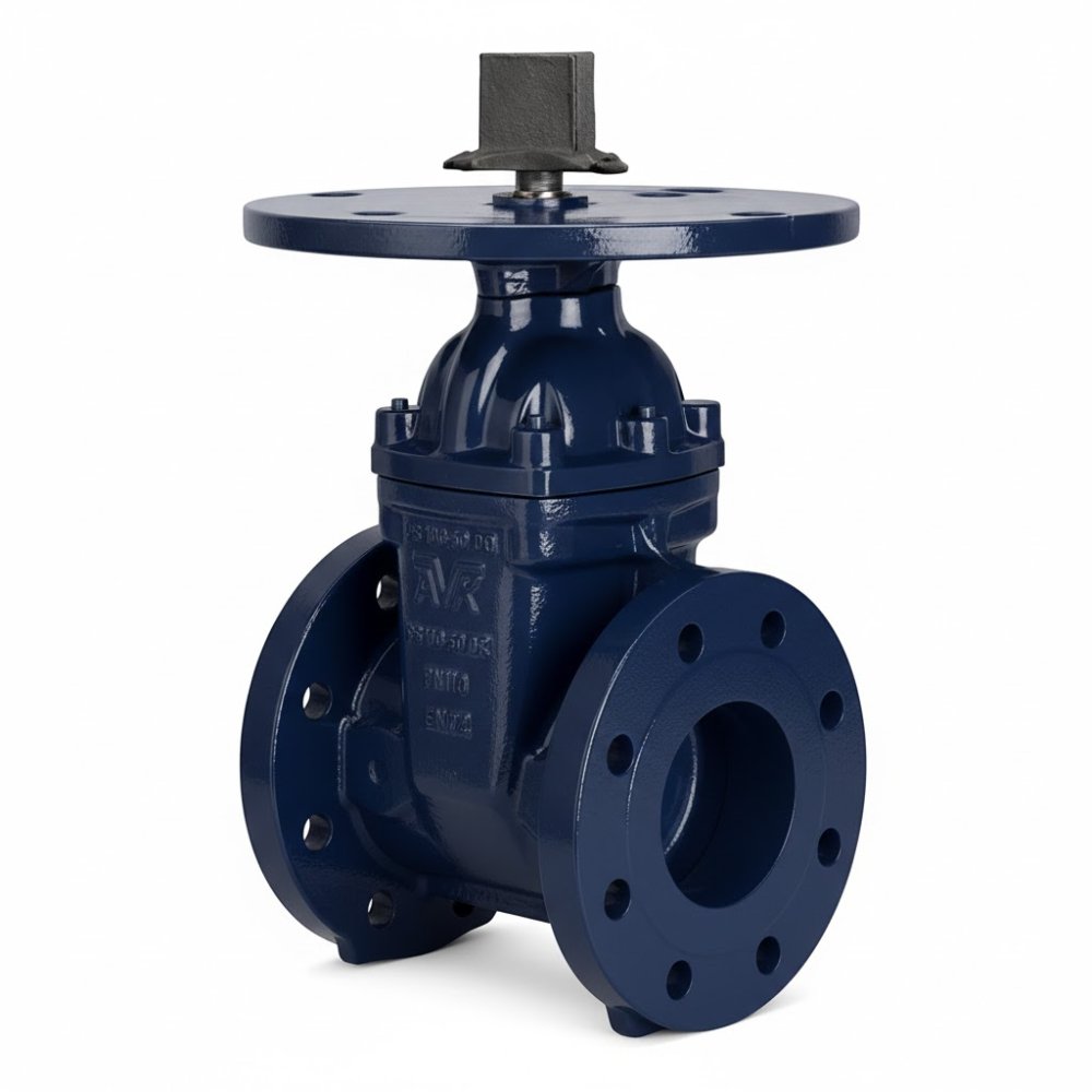 Задвижка AVK 45/59 DN100 PN 10/16 клиновая фланцевая 250 PSI купить по выгодным ценам | Хопер Сталь