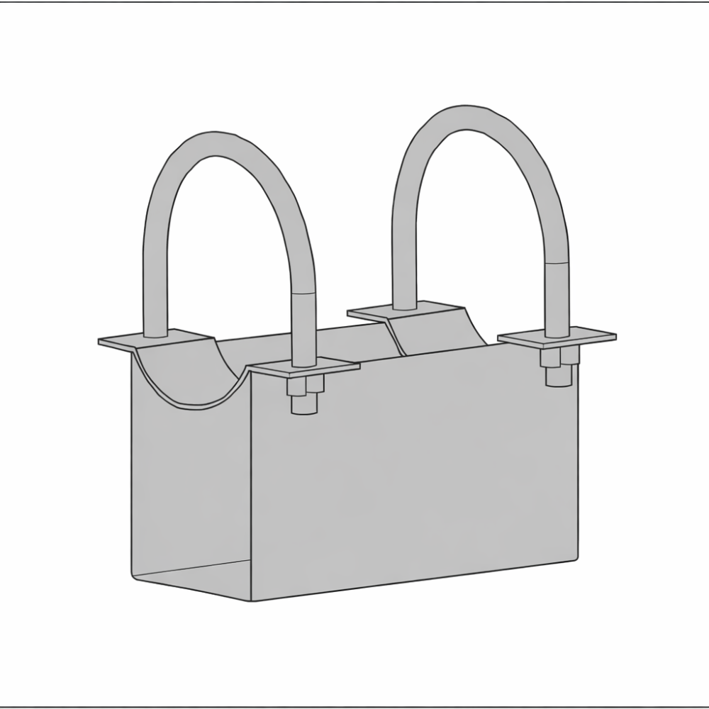 Опора ТС 732.00.00.00-00 купить по выгодным ценам | Хопер Сталь