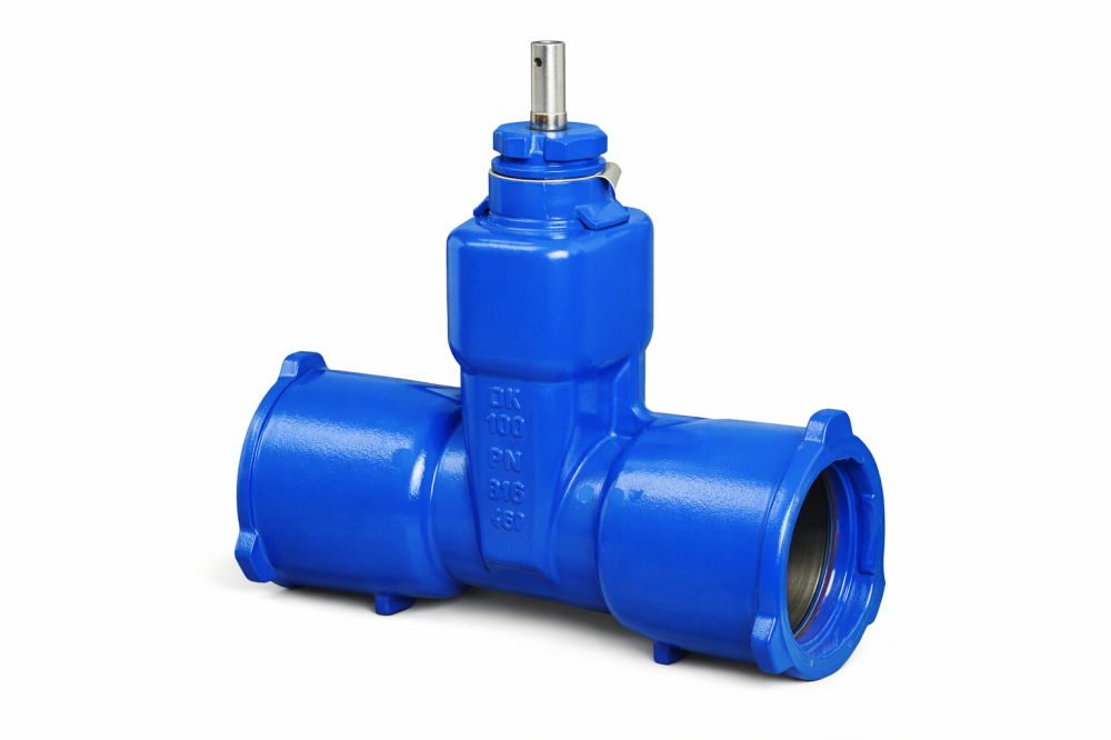 Задвижка VAG BETA 200 BAIO plus DN80 (98) PN 16 клиновая раструб-гладкий конец для чугунных труб купить по выгодным ценам | Хопер Сталь