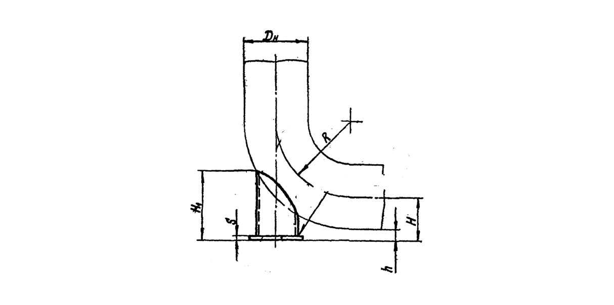 Опора Л8-200.000-17 трубчатая крутоизогнутых отводов купить по выгодным ценам | Хопер Сталь