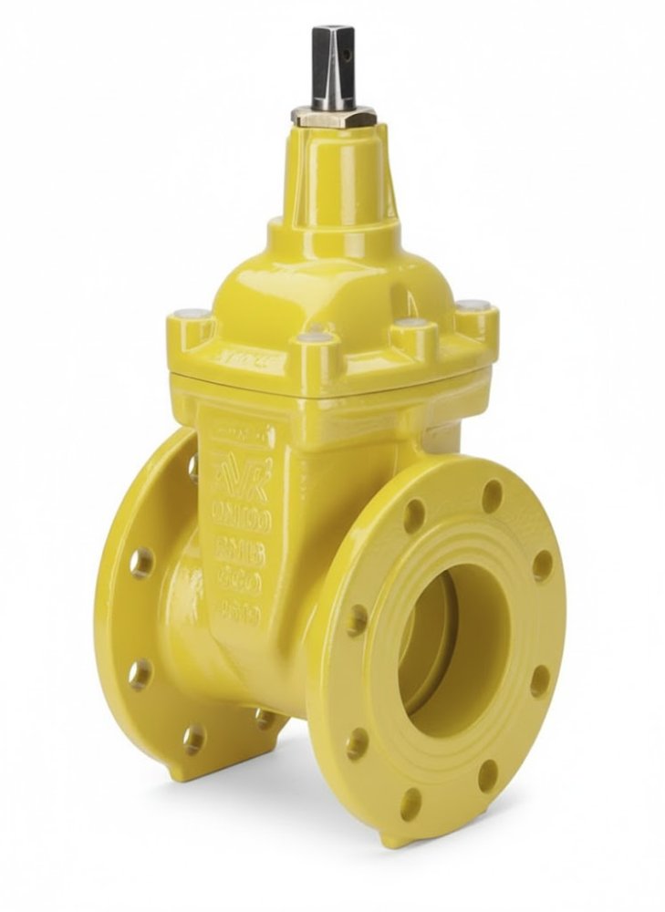 Задвижка AVK 06/70 DN100 PN 10/16 клиновая фланцевая для газа купить по выгодным ценам | Хопер Сталь
