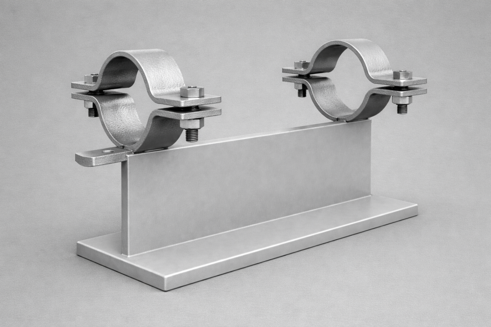 Тавровые хомутовые опоры 32-ТХ-АС00 купить по выгодным ценам | Хопер Сталь