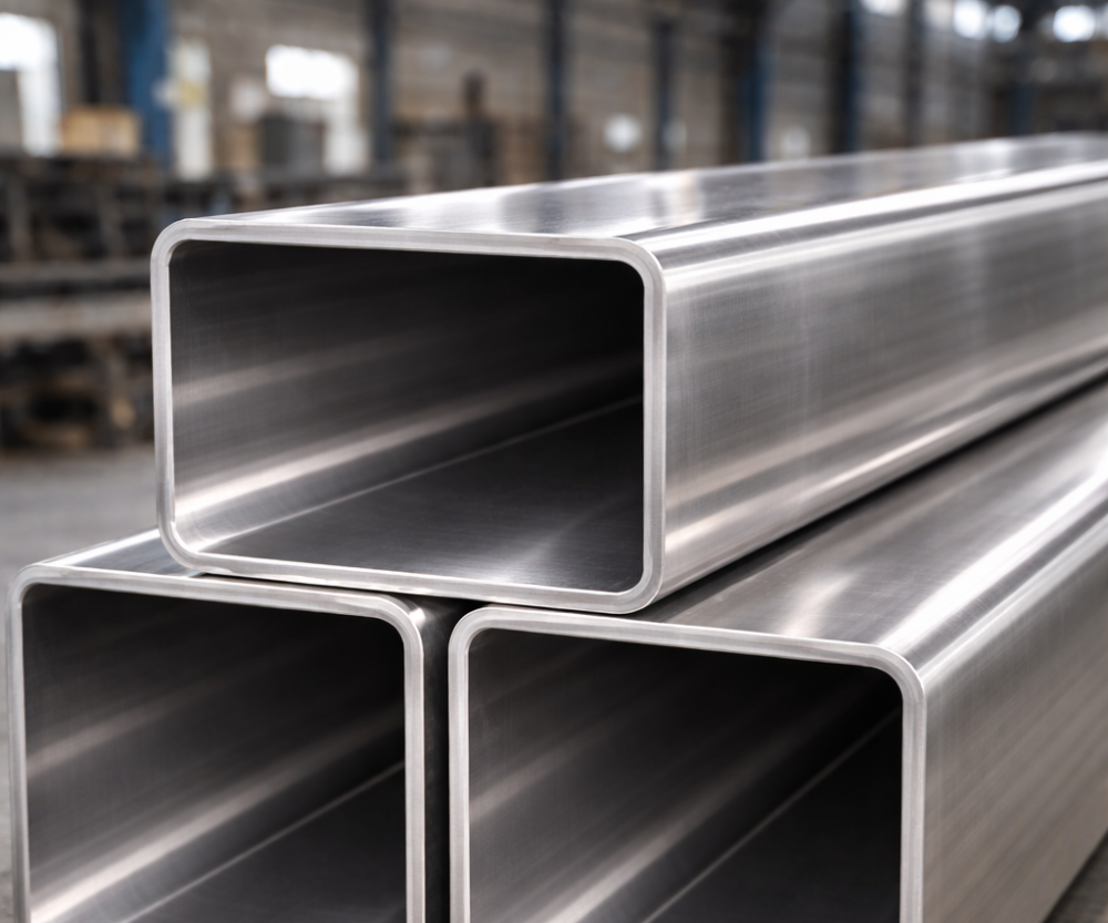 Труба нержавеющая электросварная прямоугольная 60x40x2 шлифованная импорт ASTM A554 AISI 430 купить по выгодным ценам | Хопер Сталь