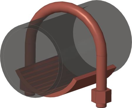 Опора ОПБ2-219 купить по выгодным ценам | Хопер Сталь