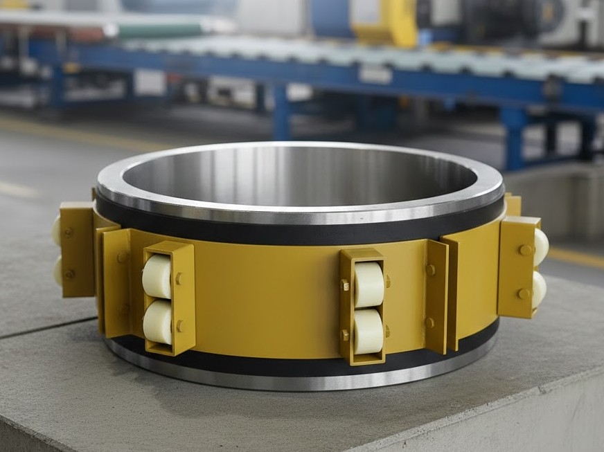 Опорно-наравляющее кольцо роликовое РОНК-90 купить по выгодным ценам | Хопер Сталь