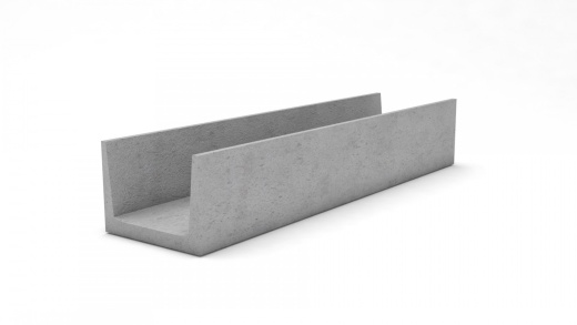 Автодорожный лоток железобетонный Б1-18-75 купить по выгодным ценам | Хопер Сталь