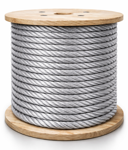 Стальной канат двойной свивки 65 0 ЛК-О ГОСТ 3083-80 купить по выгодным ценам | Хопер Сталь