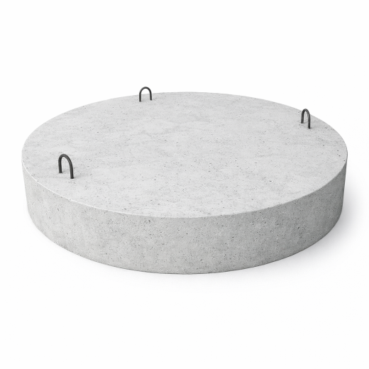 Крышка колодцев КЦП-20 купить по выгодным ценам | Хопер Сталь