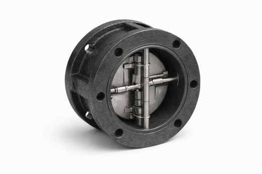 Клапан обр чуг двустворчатый Ду80 Ру16 межфл ство 80 Py16 Чугун Py16 купить по выгодным ценам | Хопер Сталь