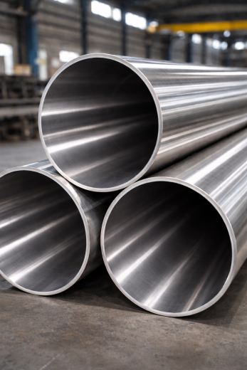 Труба нержавеющая электросварная 219.1x3 матовая импорт ASTM A554 купить по выгодным ценам | Хопер Сталь