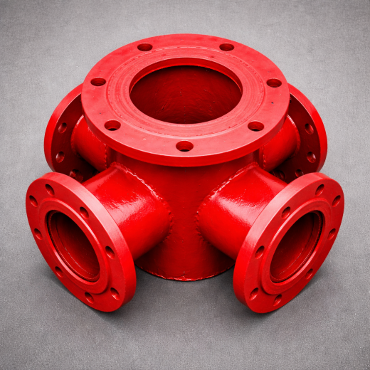 Подставка пожарная стальная ППКФ 150х100 Ру 10