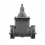 Тройник Hawle 4343E2 System 2000 PN16 DN160-110 раструбный клиновый чугунный с обрезиненным клином со встроенной задвижкой купить по выгодным ценам | Хопер Сталь