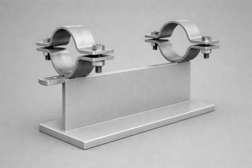 Тавровые хомутовые опоры 32-ТХ-АС00 купить по выгодным ценам | Хопер Сталь