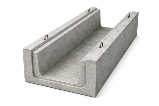 Лоток железобетонный теплотрасс Л7д-11 купить по выгодным ценам | Хопер Сталь