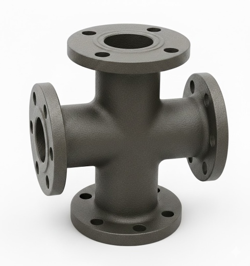 Крест фланцевый 250х150 Ру10